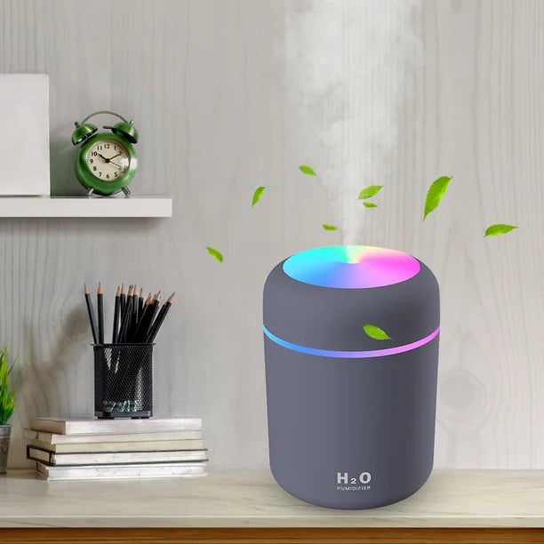 Cool Mist Humidifier for Room Home Baby Quiet Ultrasonic Air Portable  Humidifier with pack of 2 Aroma Oil