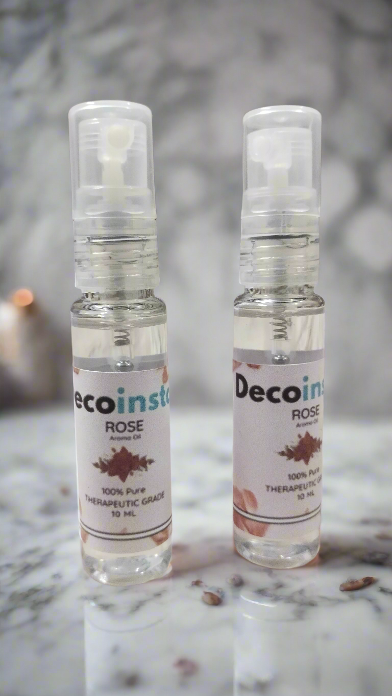 Decoinsta Rose Aroma Essential Oil (2 Pack)