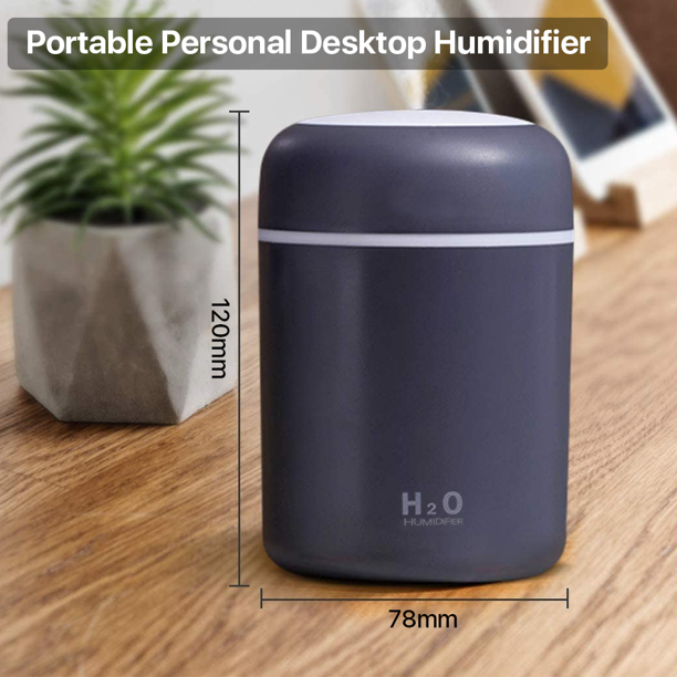 Cool Mist Humidifier for Room Home Baby Quiet Ultrasonic Air Portable  Humidifier with pack of 2 Aroma Oil